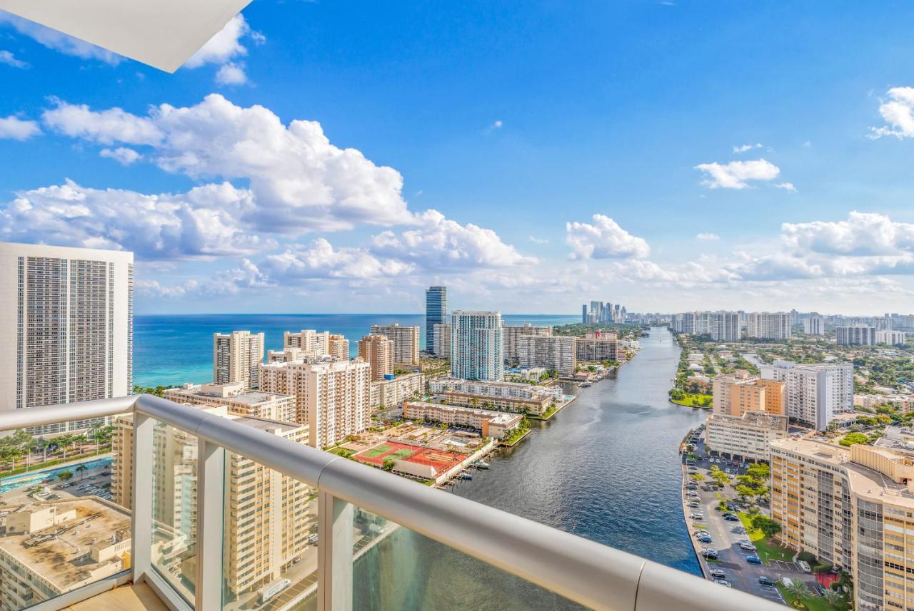 Beachwalk Resort Ph - Dream-Sky Mansion 3Dbr And 3Ba Luxury Penthouse Plaja Hallandale Exterior foto