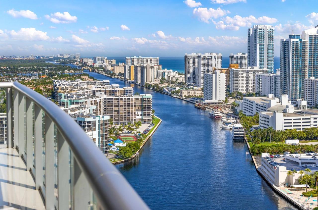 Beachwalk Resort Ph - Dream-Sky Mansion 3Dbr And 3Ba Luxury Penthouse Plaja Hallandale Exterior foto