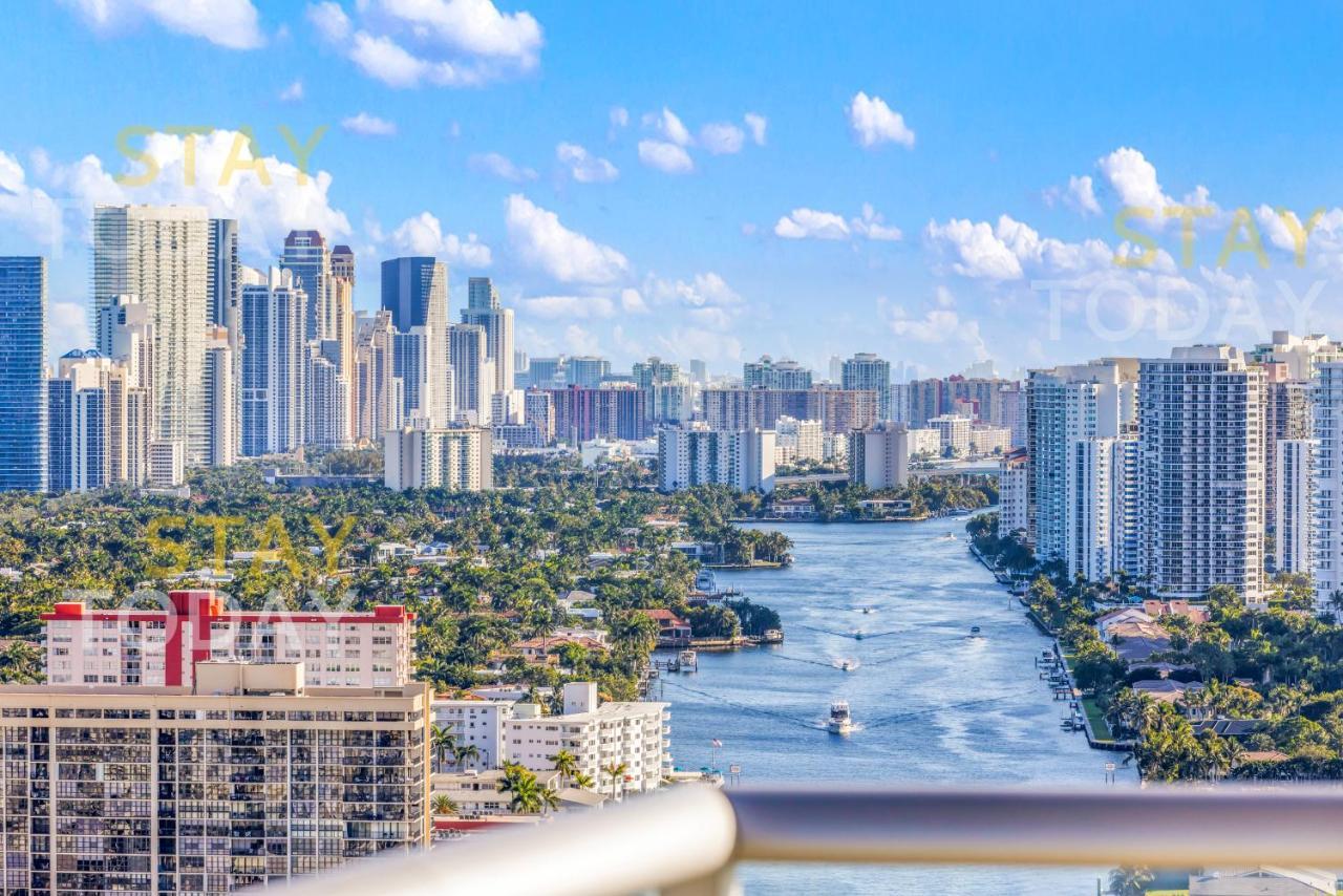 Beachwalk Resort Ph - Dream-Sky Mansion 3Dbr And 3Ba Luxury Penthouse Plaja Hallandale Exterior foto