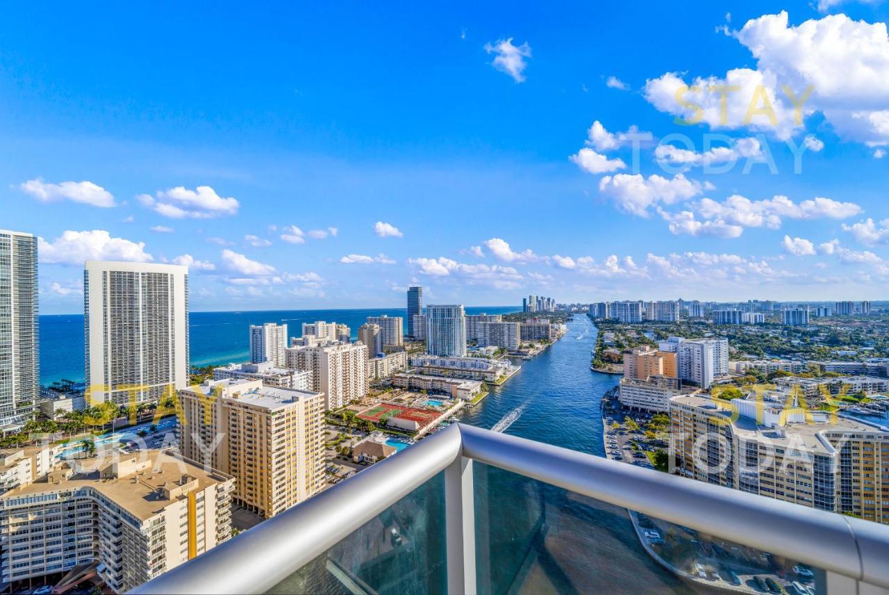 Beachwalk Resort Ph - Dream-Sky Mansion 3Dbr And 3Ba Luxury Penthouse Plaja Hallandale Exterior foto