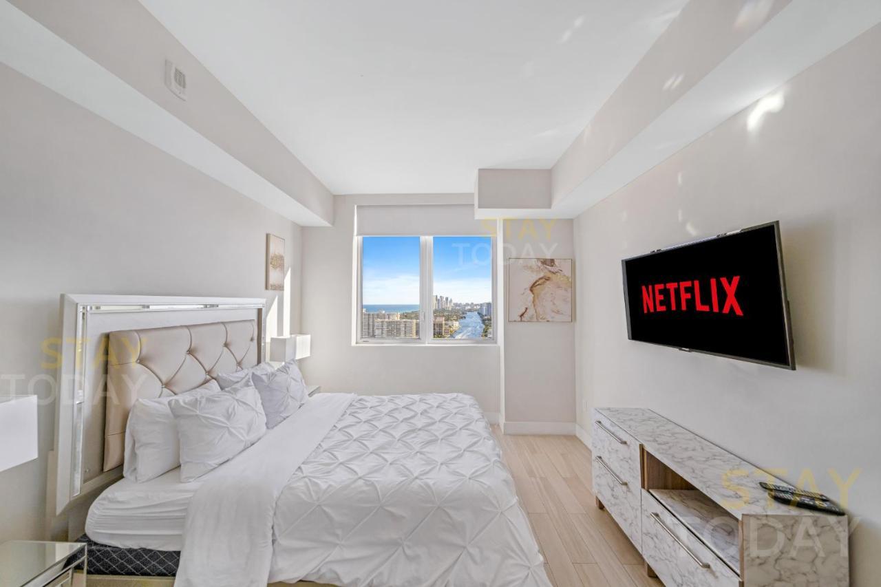 Beachwalk Resort Ph - Dream-Sky Mansion 3Dbr And 3Ba Luxury Penthouse Plaja Hallandale Exterior foto