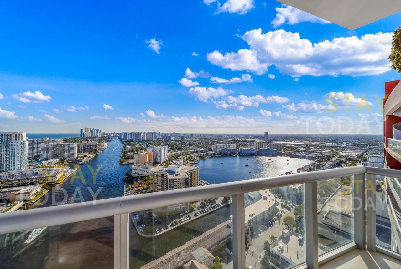 Beachwalk Resort Ph - Dream-Sky Mansion 3Dbr And 3Ba Luxury Penthouse Plaja Hallandale Exterior foto